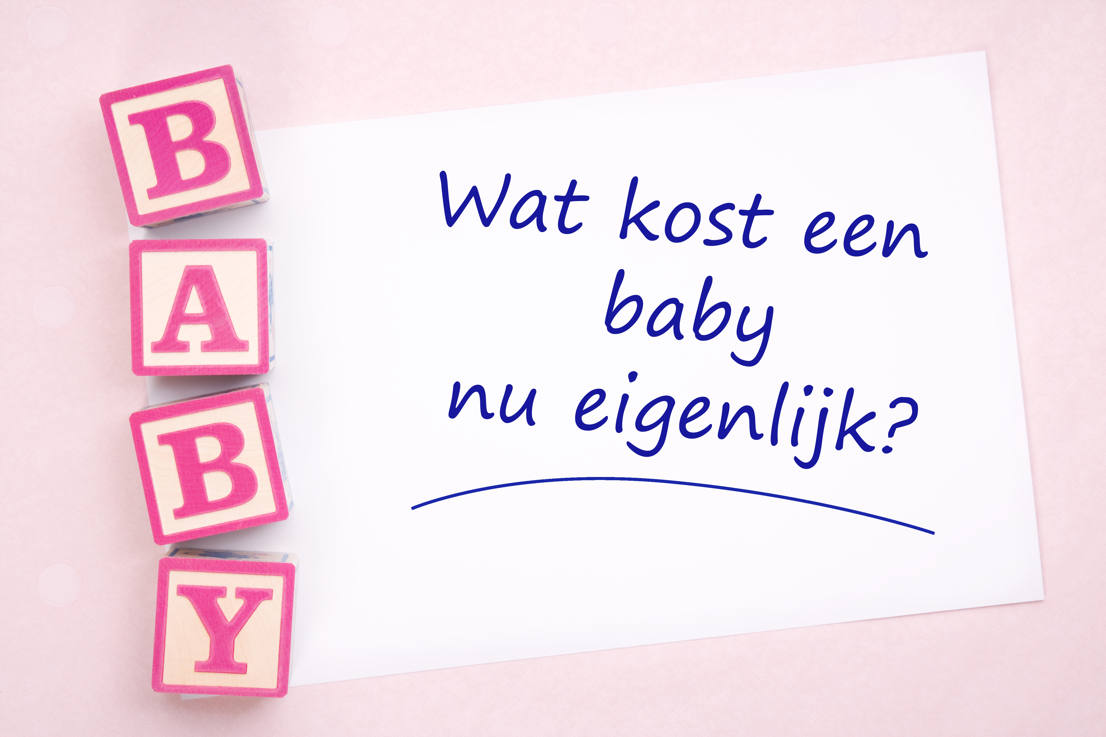 Wat kost een baby?